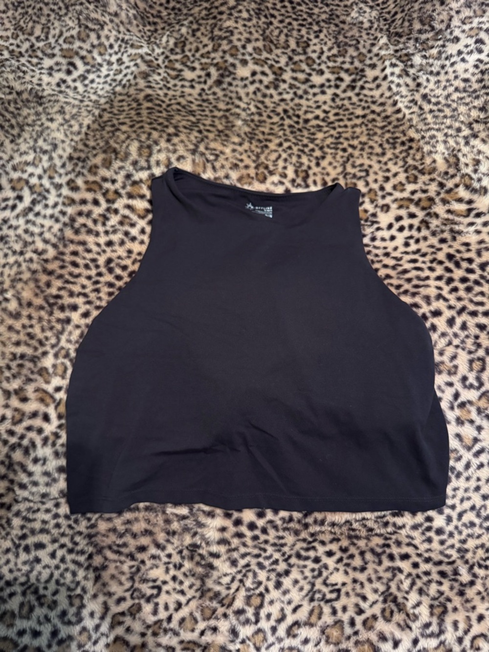 offline real me xtra high neck longline sports bra